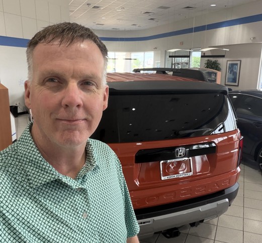 Billy Boerner at Battison Honda